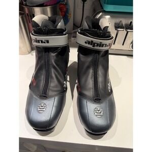 Alpina Touring Sport ST20 Cross Country Ski Boots NNN Black Grey Mens Womens
